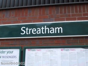 Bus stand completed at Streatham Hub