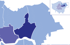 Borough Map London Borough of Barking and Dagenham