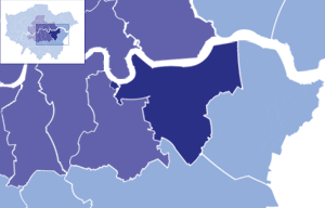 Borough Map London Borough of Greenwich