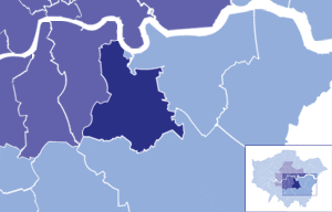 Borough Map London Borough of Lewisham