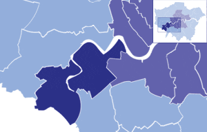 Borough Map London Borough of Richmond-upon-Thames