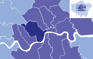 Borough Map City of Westminster