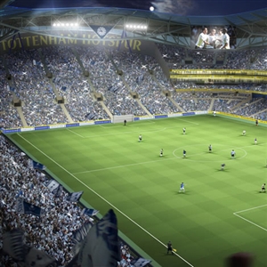 Spurs unveil new stadium design