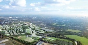 Hackney volunteers tour the Olympic Park